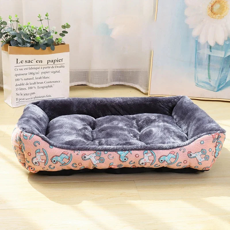 Soft Winter cushion Plush Pet Sofa Bed