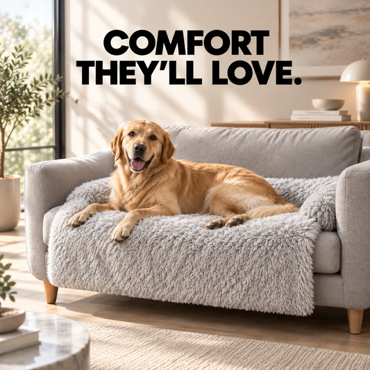 Premium Calming Dog Bed For Sofa