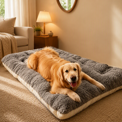 Thick Plush Orthopedic Dog Sofa Bed