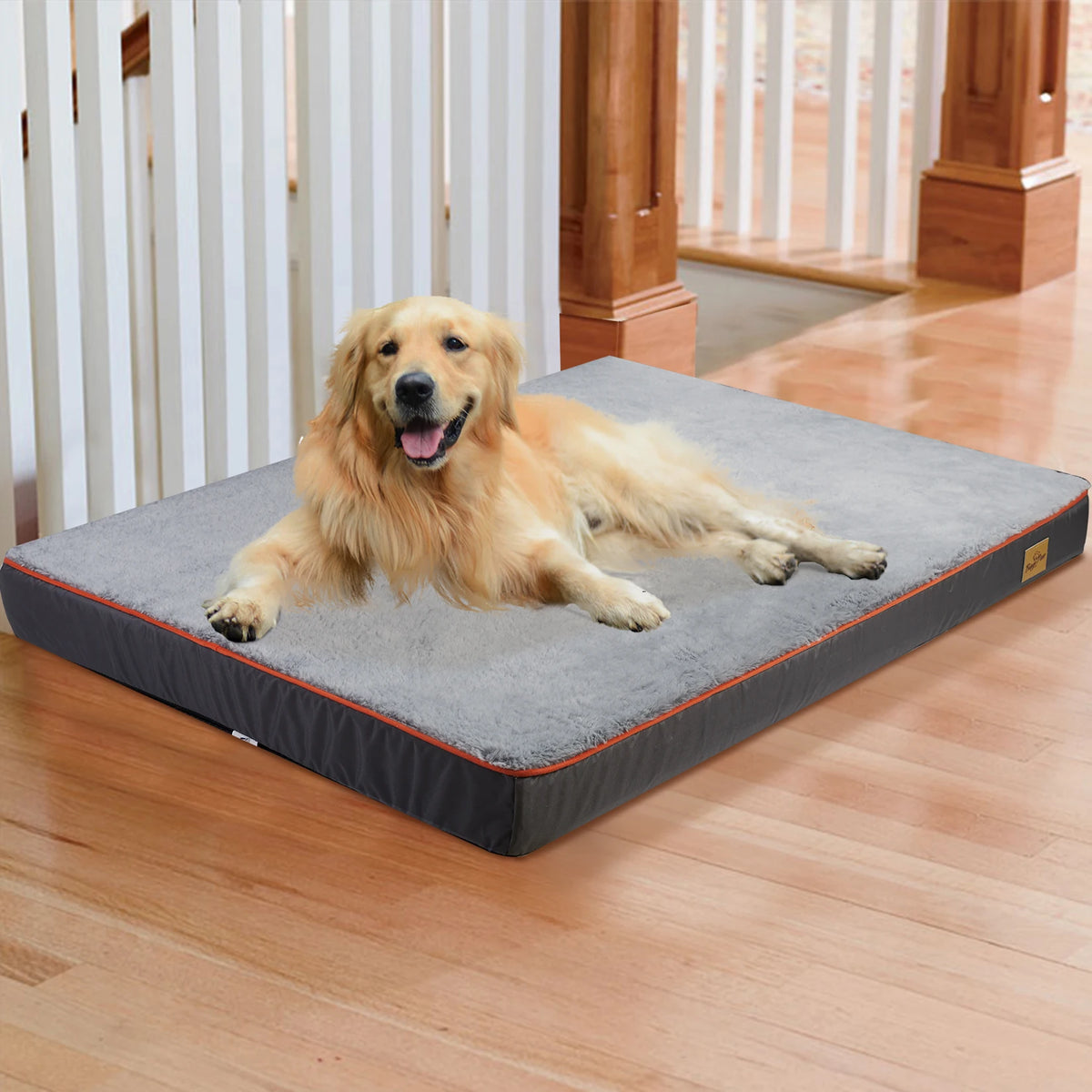 Large Orthopedic Memory Foam Dog Bed