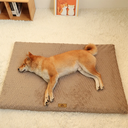 3D Foam Orthopedic Dog Bed Faux Fur Cover