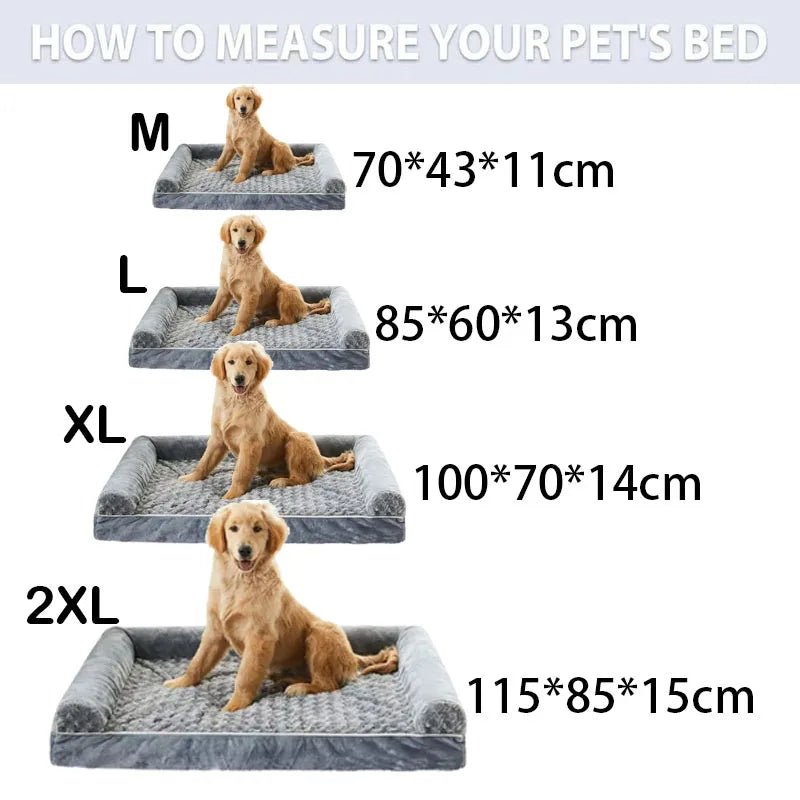 Luxury Memory Foam Dog Bed