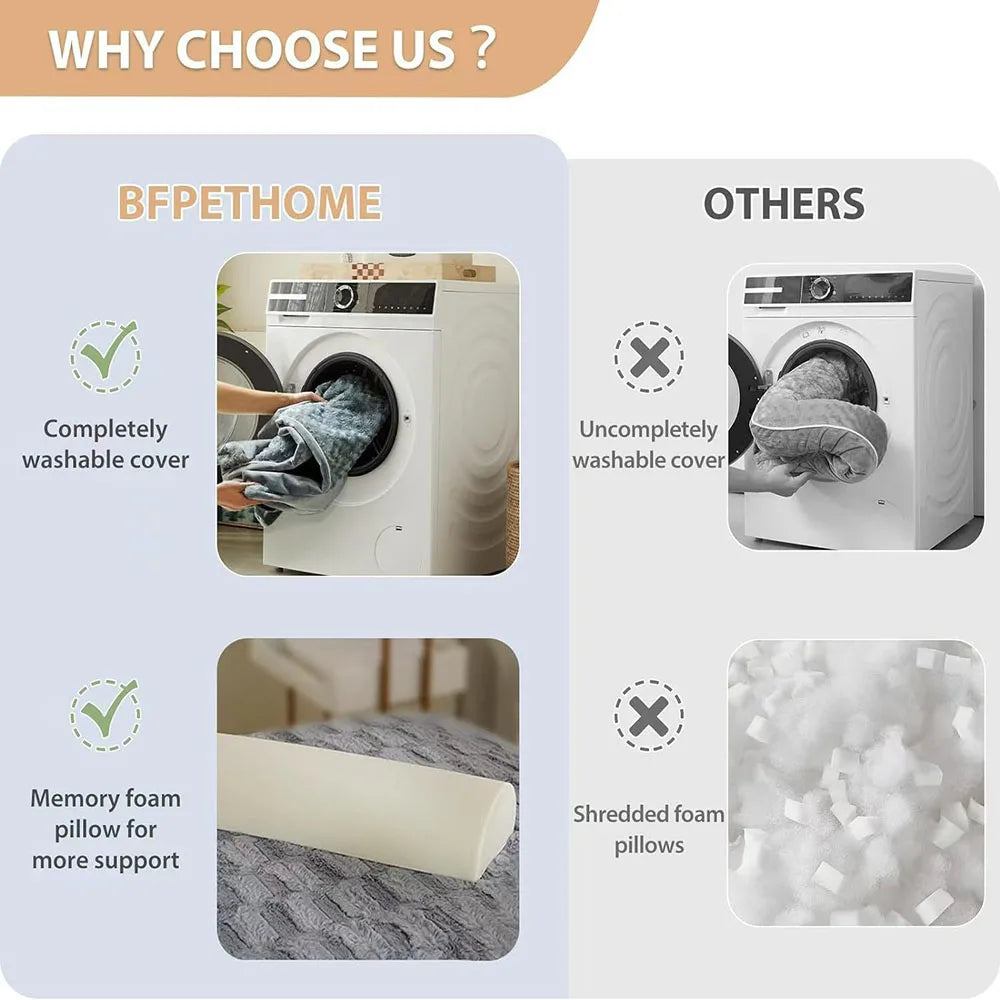 Luxury Memory Foam Dog Bed