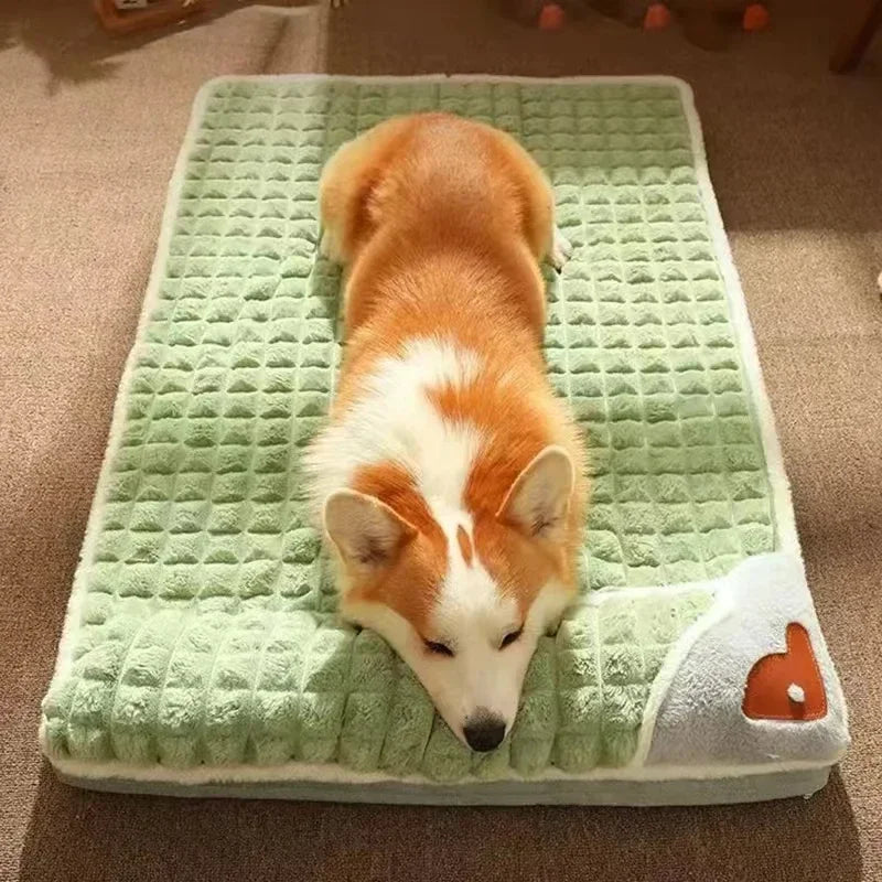 Winter Orthopedic Memory Foam Dog Bed