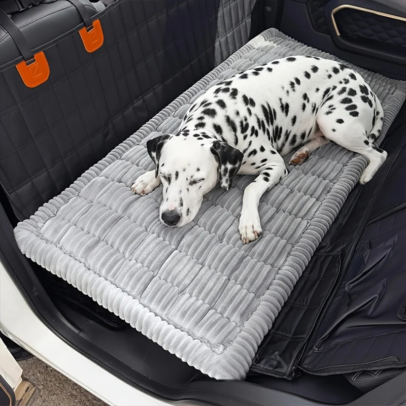 Cooling Plush Car Dog Bed Mat