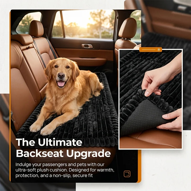 Cooling Plush Car Dog Bed Mat