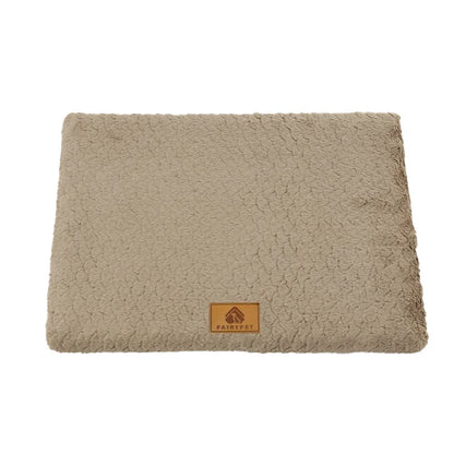 3D Foam Orthopedic Dog Bed Faux Fur Cover