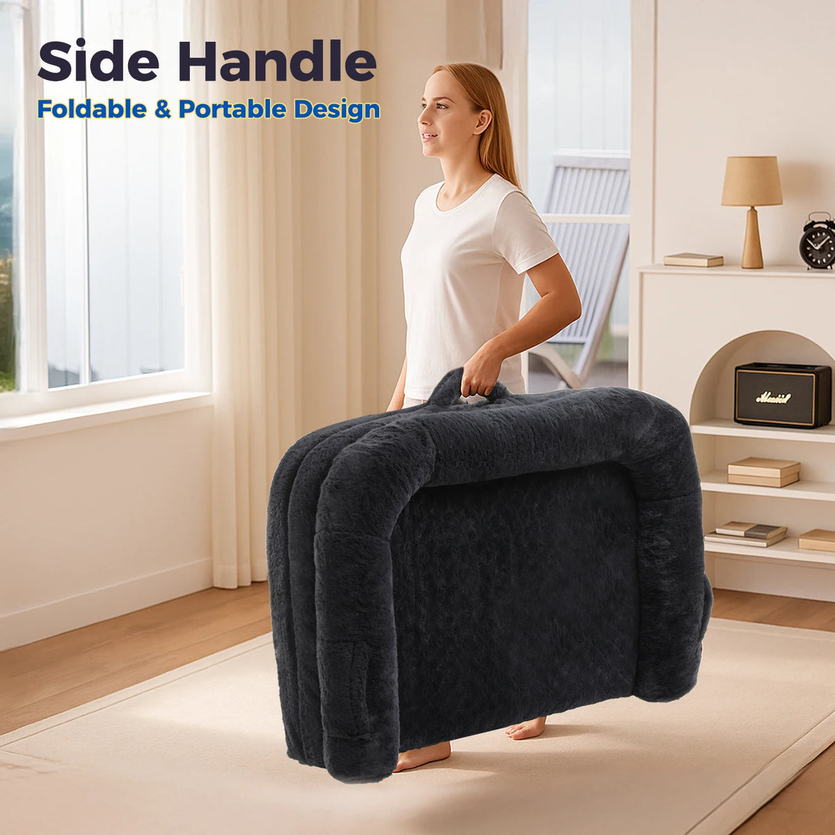 Foldable Dog Bed for Adult and Kids