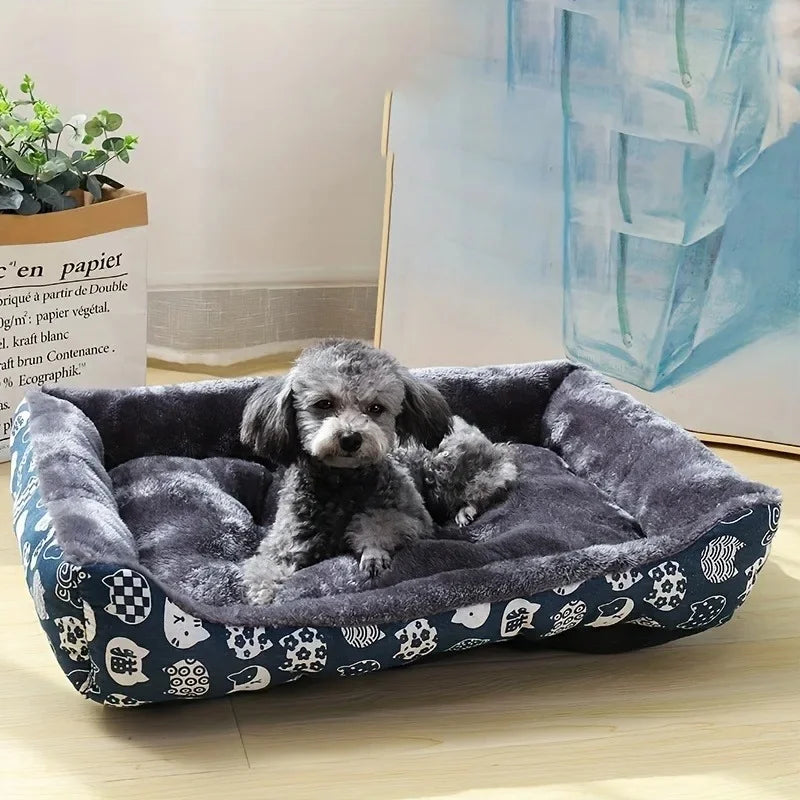 Soft Winter cushion Plush Pet Sofa Bed