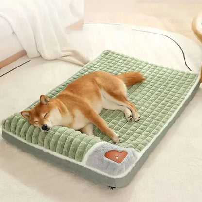 Winter Orthopedic Memory Foam Dog Bed