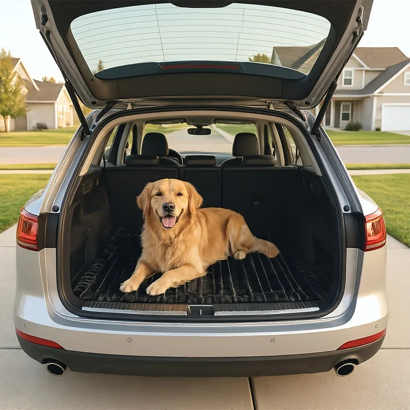 Cooling Plush Car Dog Bed Mat