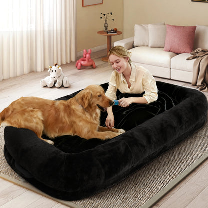 Human Size Orthopedic Dog Bed Removable Cover