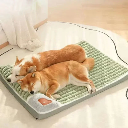 Winter Orthopedic Memory Foam Dog Bed
