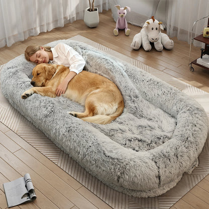 Human Size Orthopedic Dog Bed Removable Cover