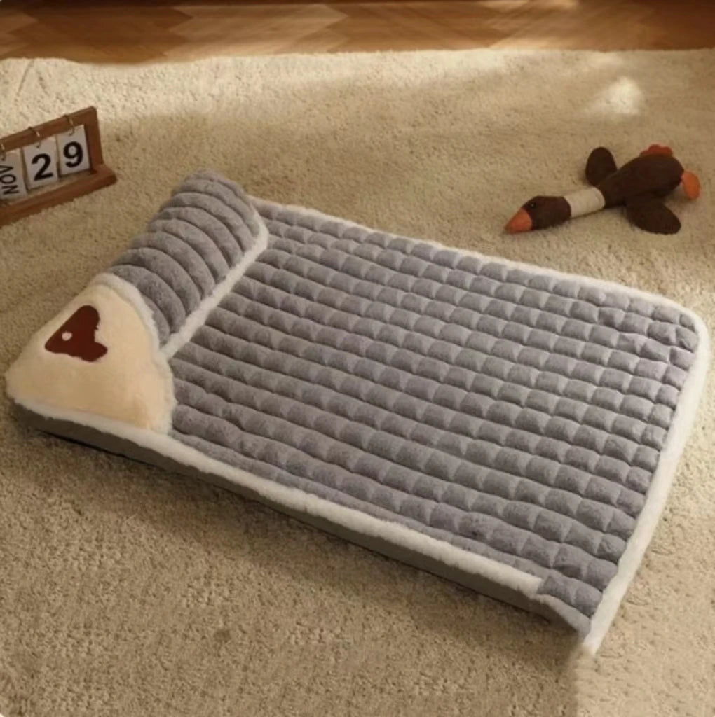 Winter Orthopedic Memory Foam Dog Bed