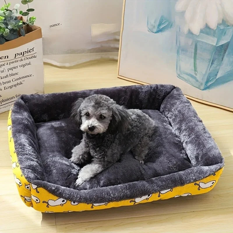 Soft Winter cushion Plush Pet Sofa Bed