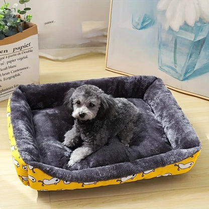 Soft Winter cushion Plush Pet Sofa Bed
