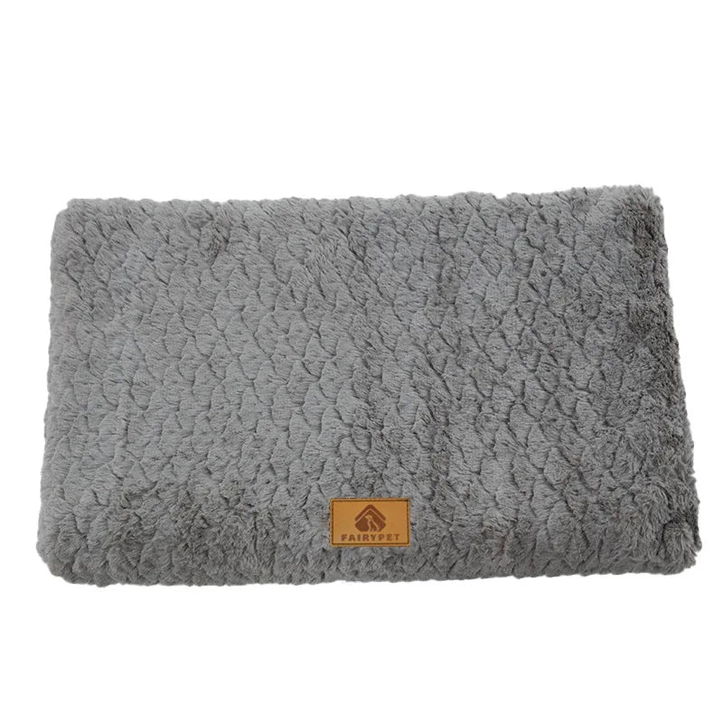 3D Foam Orthopedic Dog Bed Faux Fur Cover