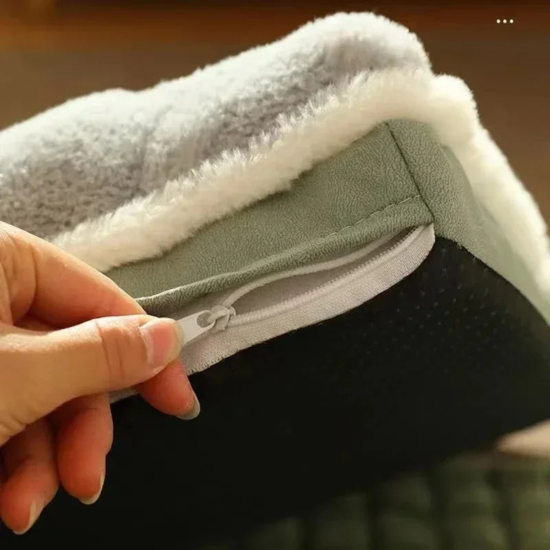 Winter Orthopedic Memory Foam Dog Bed