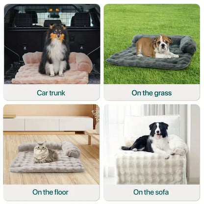 Luxury Faux Fur Pet Mat For Dogs & Cats