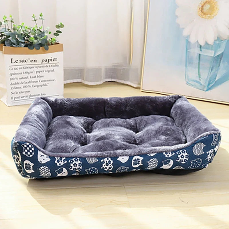 Soft Winter cushion Plush Pet Sofa Bed