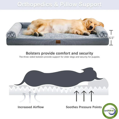 Luxury Memory Foam Dog Bed
