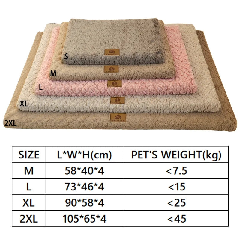 3D Foam Orthopedic Dog Bed Faux Fur Cover