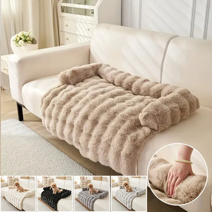 Luxury Faux Fur Pet Mat For Dogs & Cats