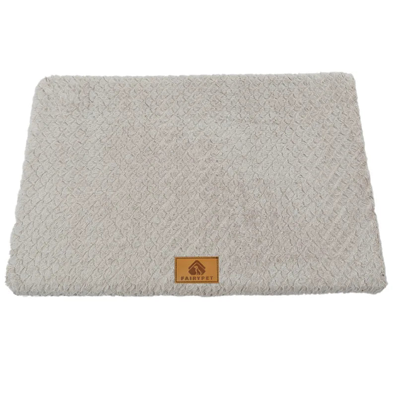 3D Foam Orthopedic Dog Bed Faux Fur Cover