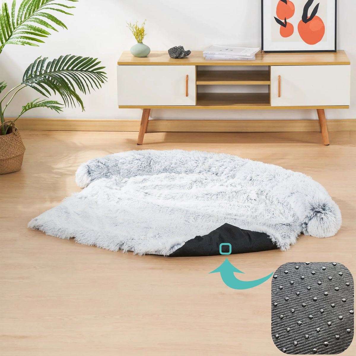 Premium Calming Dog Bed For Sofa