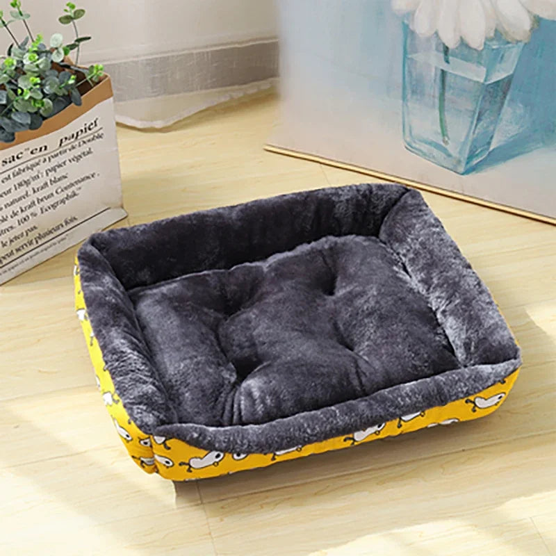 Soft Winter cushion Plush Pet Sofa Bed